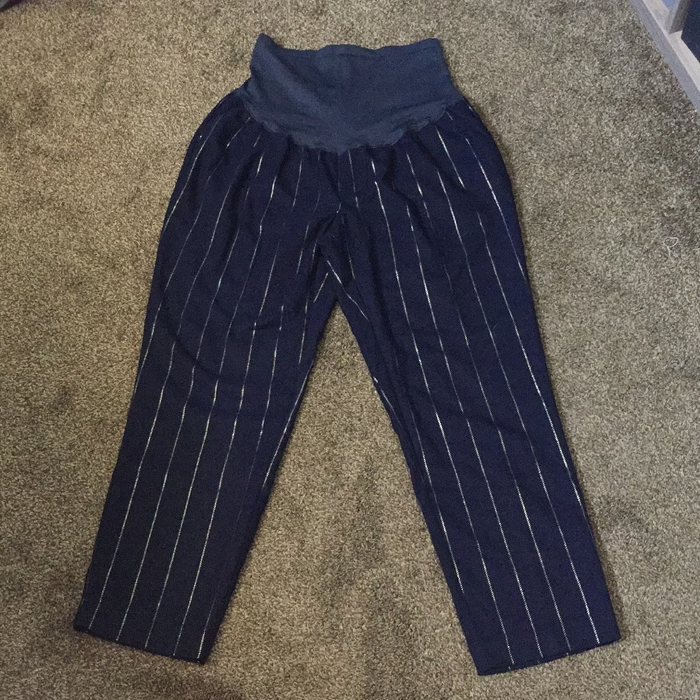 Old Navy Maternity 10 full panel straight pants